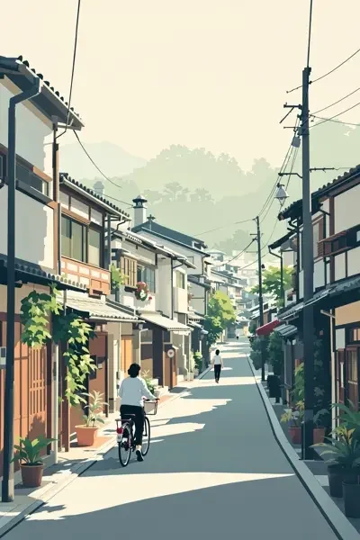 在京都小住 电影海报